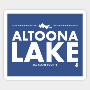 Eau Claire County, Wisconsin - Altoona Lake Magnet